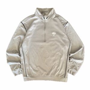Nike Therma-Fit Golf Men's Gray Quarter-Zip Sweatshirt — Size Medium